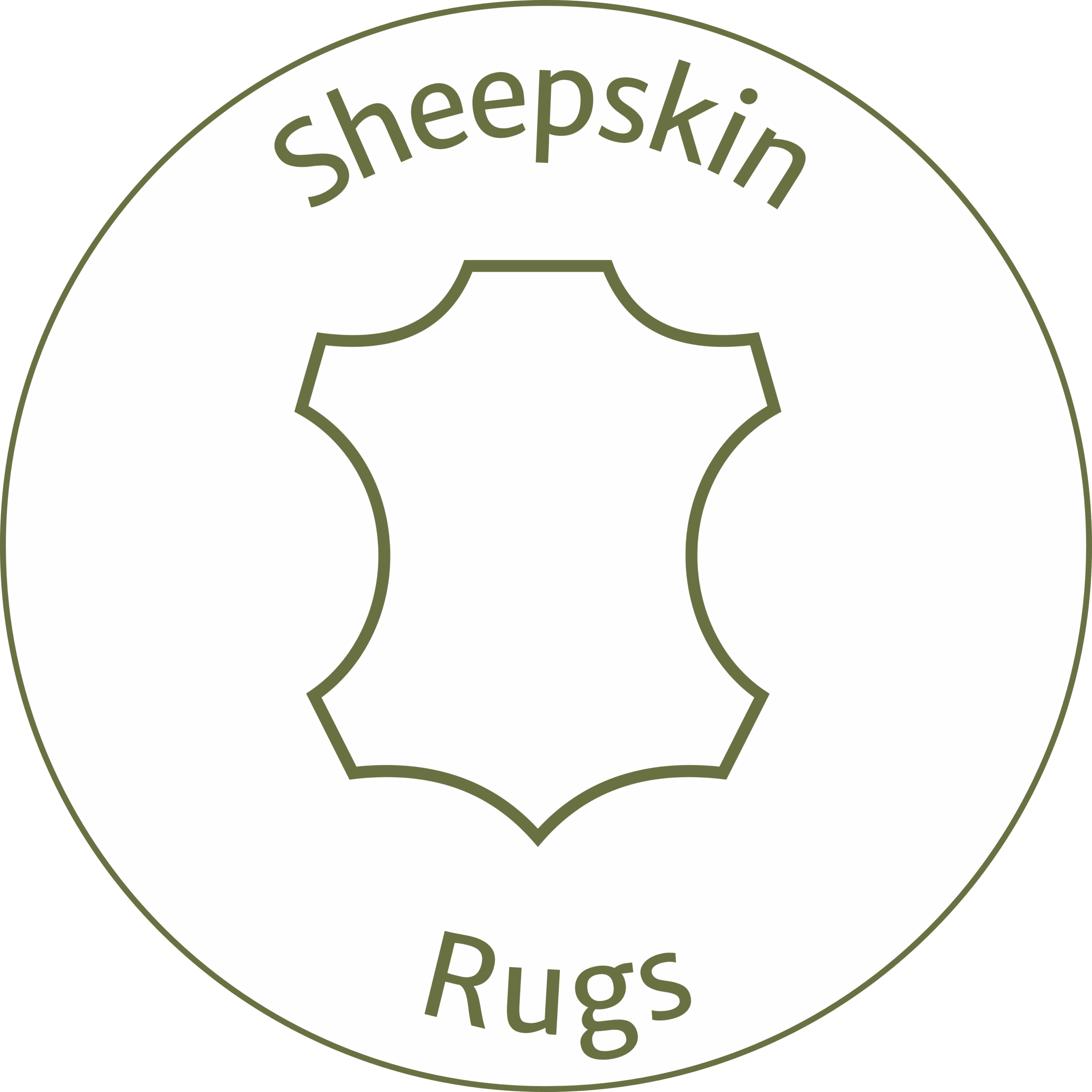 Sheepskin Rugs from Hackland Farms