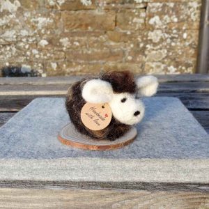 Needle Felted lamb for sale from Hackland Wool Shed